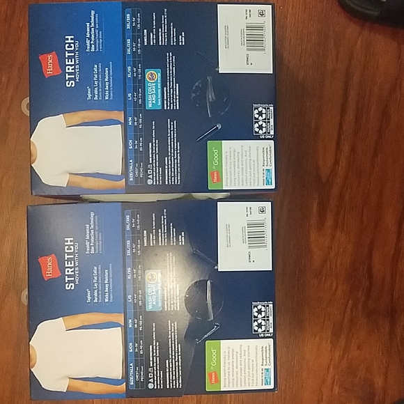 Men's Hanes T-shirts Size Medium 2Pack - Picture 2 of 2